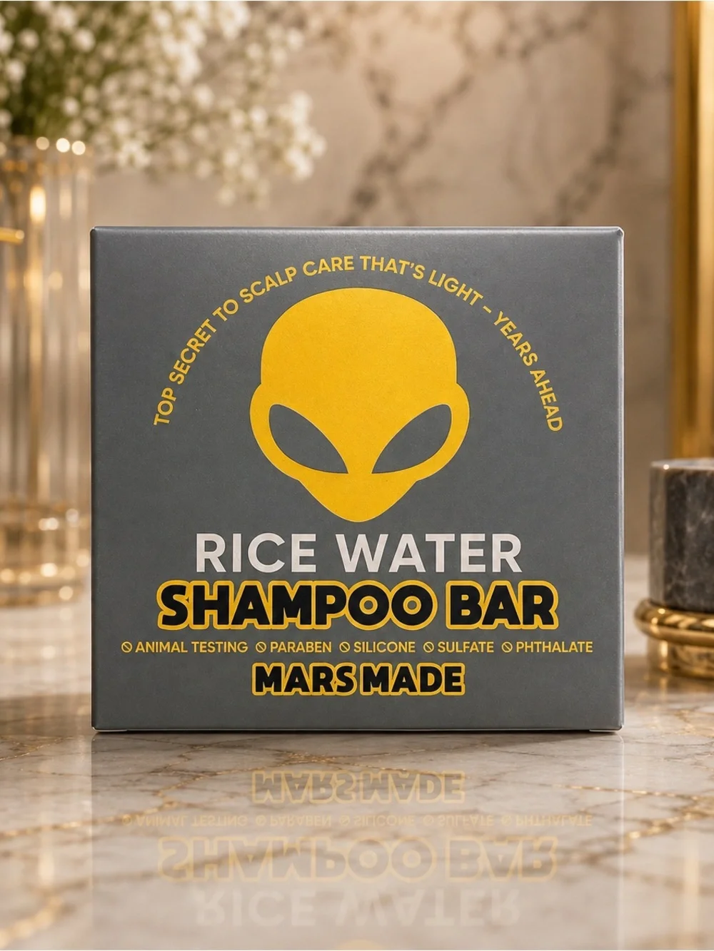Mars Made Rice Water Shampoo Bar - Chamomile